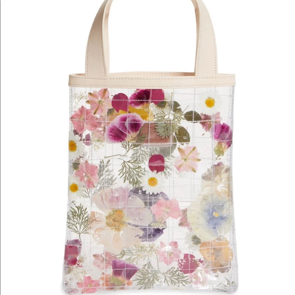 🌸 Dauphinette Crushed Garden Quilted Tote 🌺